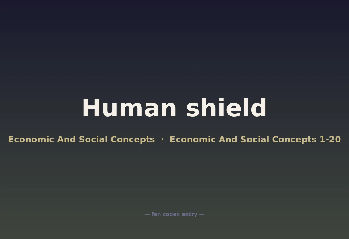 Human shield