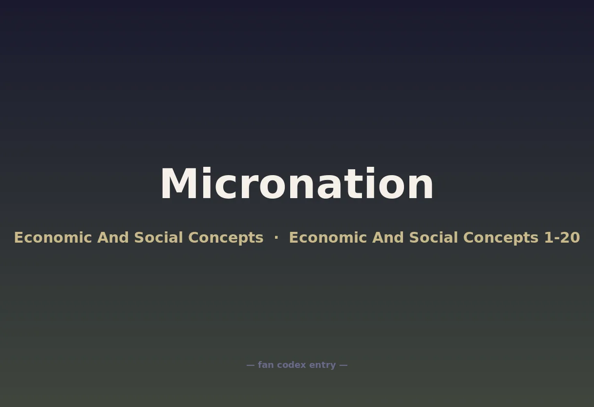 Micronation